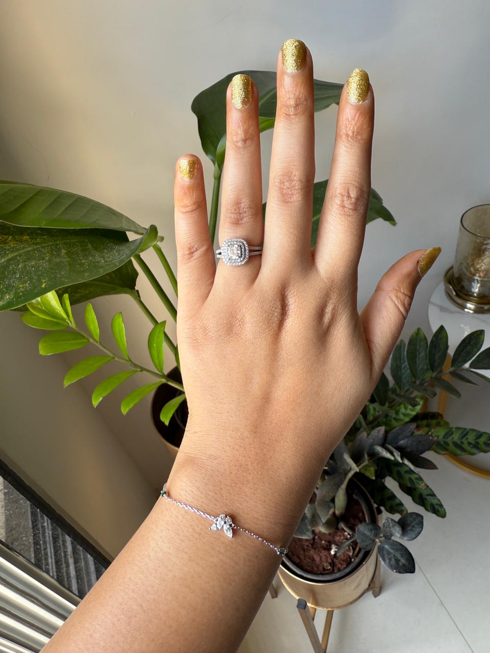 Butterfly Leaf Bracelet