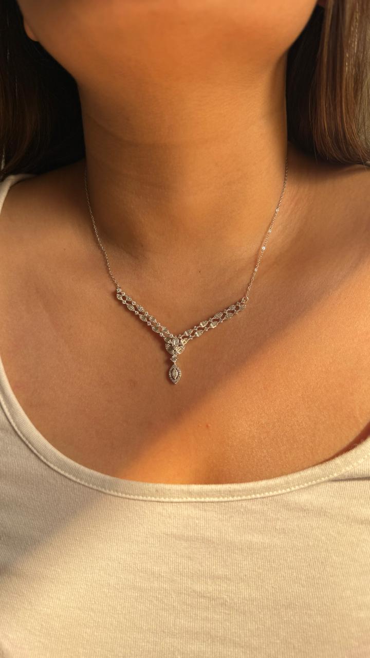Marquise Drop Necklace