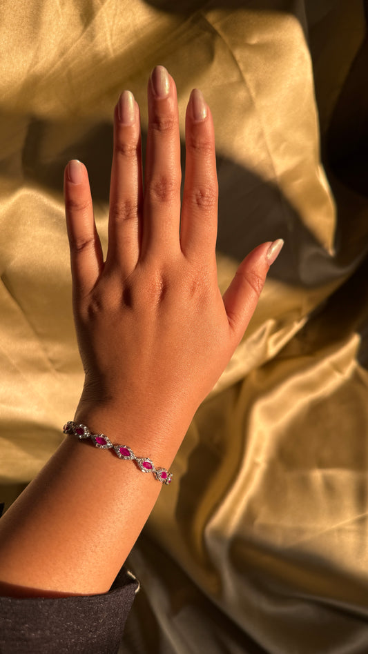 Ruby Royale Bracelet