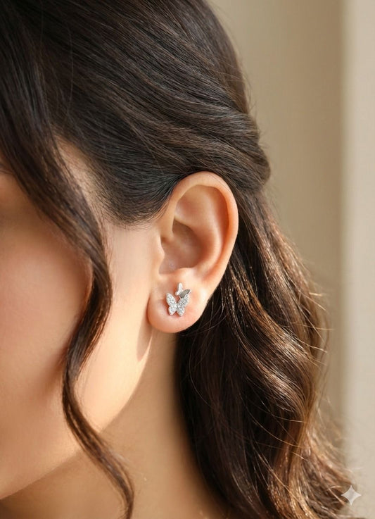 Butterfly Duo Studs