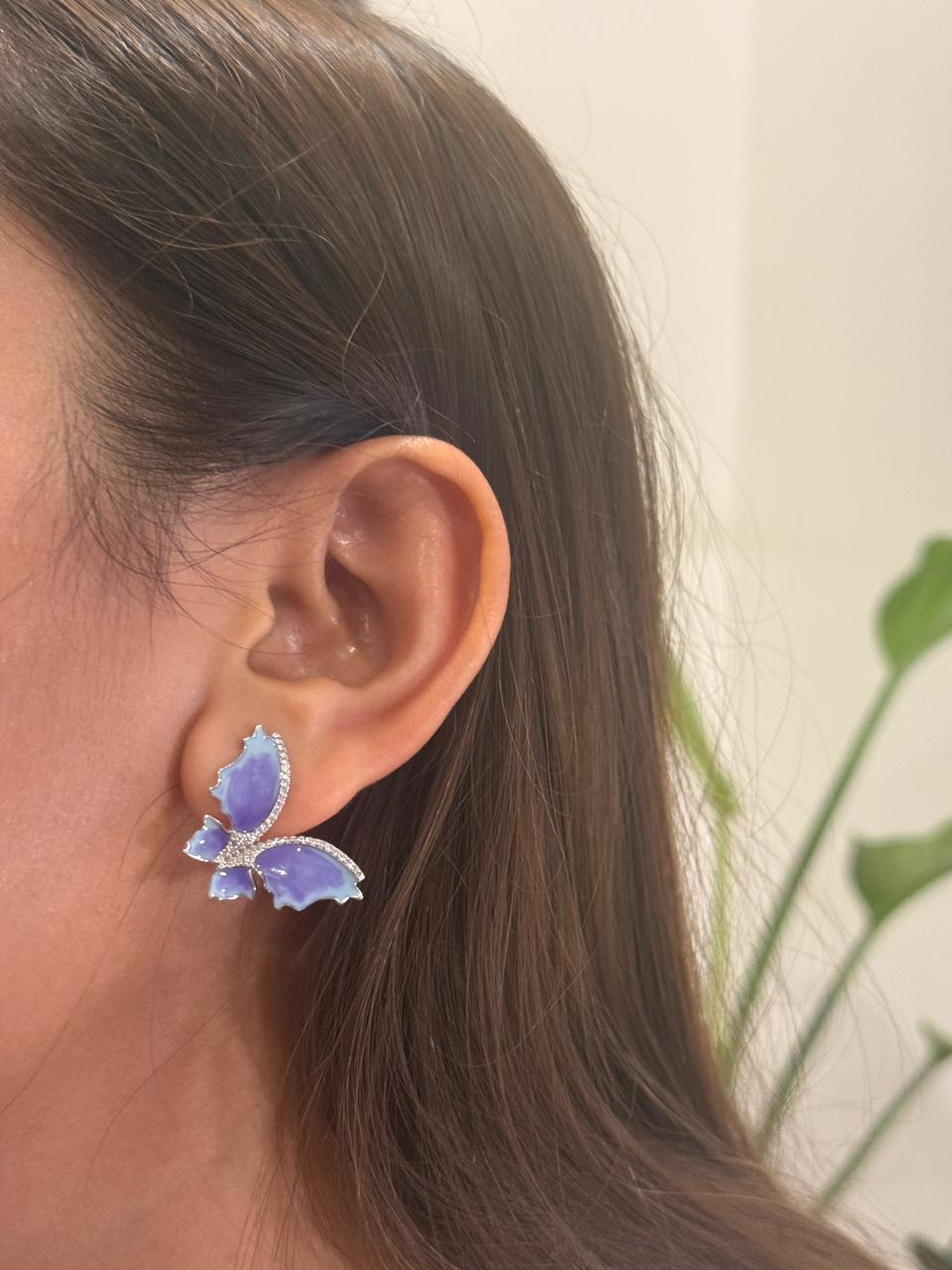 Lavender Sky Butterfly