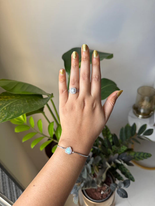 Ocean Heart Bracelet