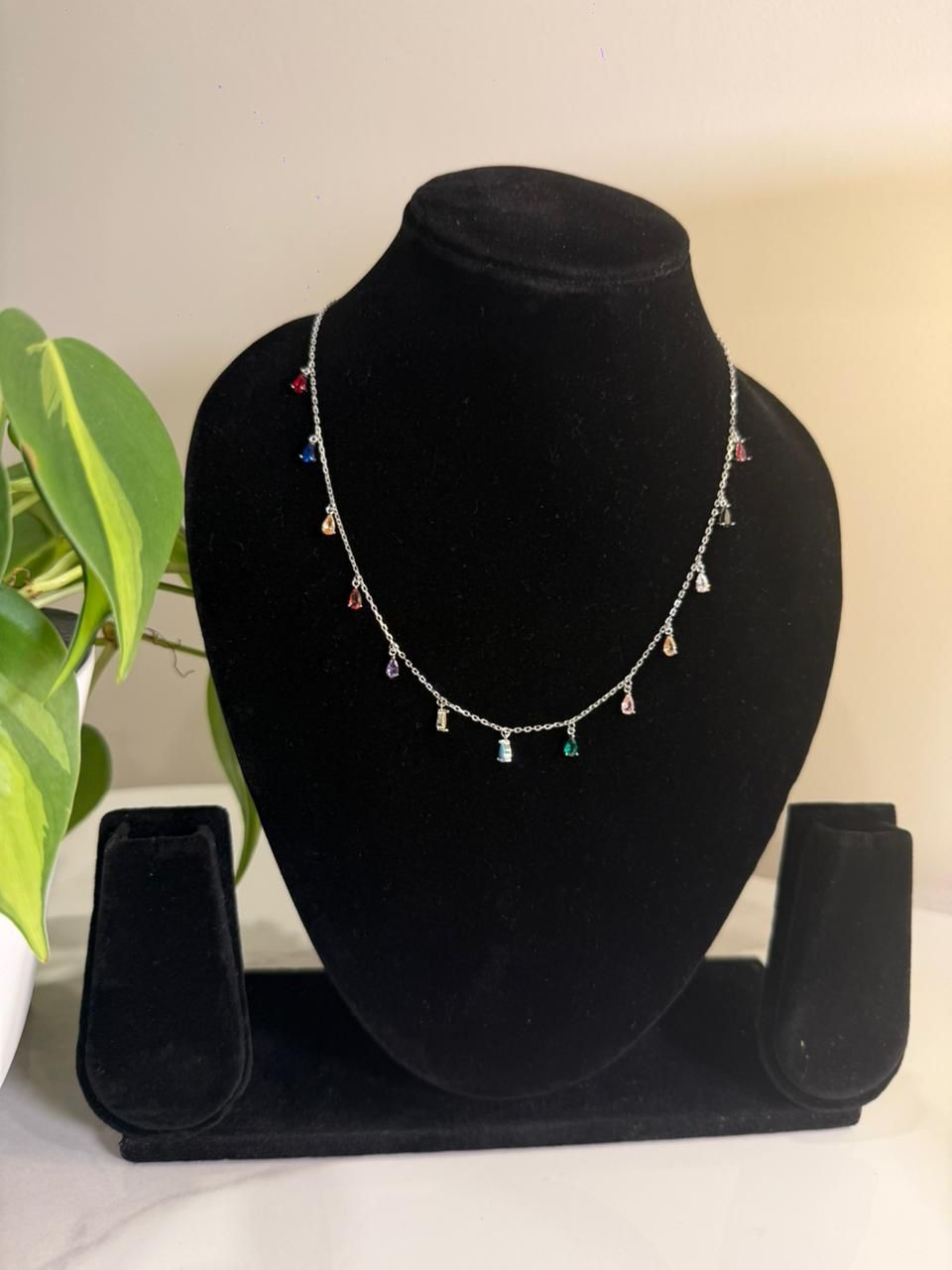 Rainbow Gleam Charm Chain